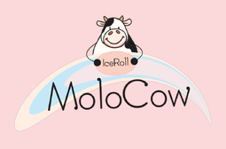 Разработка логотипа и фирменного стиля для  MoloCow