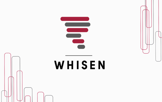 Разработка логотипа и айдентики для компании WHISEN UKRAINE
